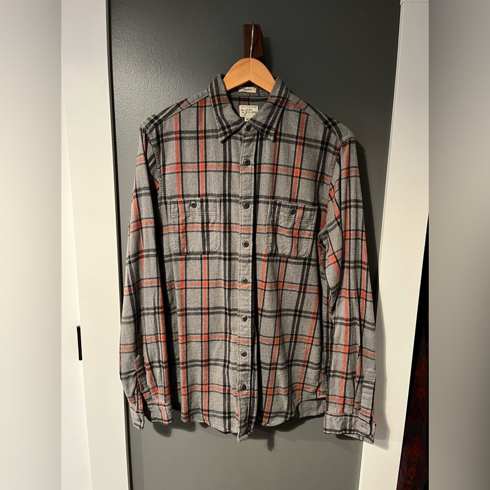 J.Crew Flannel (medium tall)